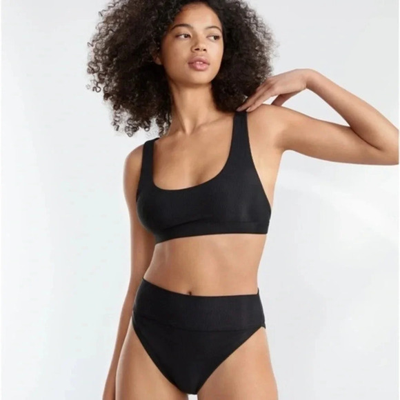 Beach Riot Highway High-Waist Bikini Bottom B1182 - Picture 1 of 4